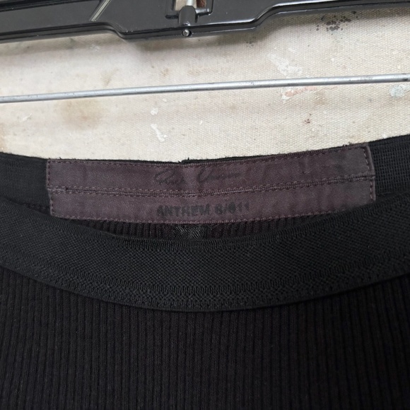 Rick Owens Wide Leg Silk Blend Pants - Picture 5 of 8